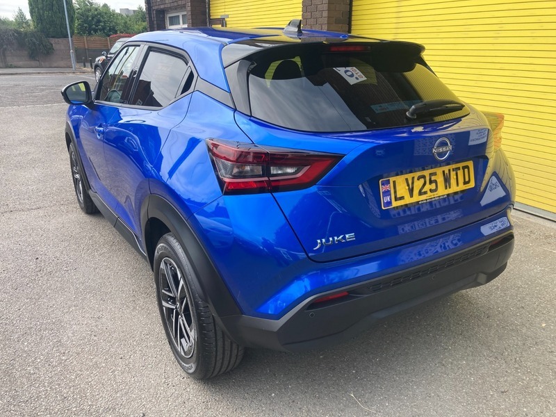 Nissan Juke 1.0 Dig-t N-connecta Suv Blue #4