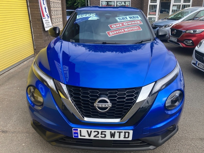 Nissan Juke 1.0 Dig-t N-connecta Suv Blue #2