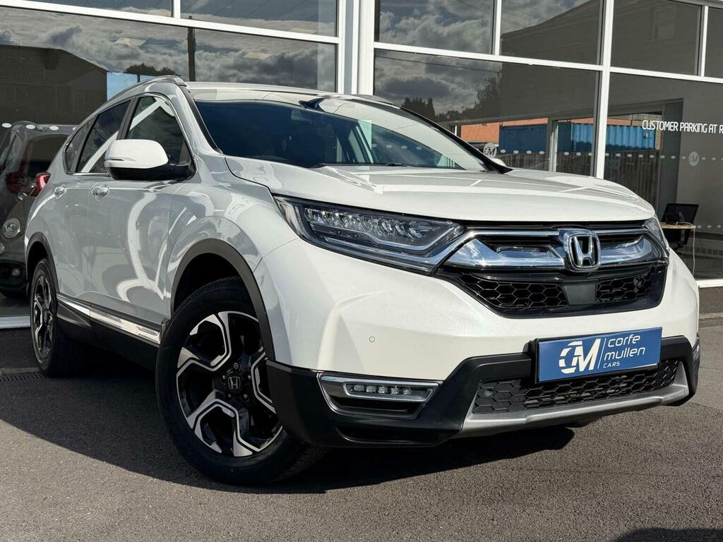 Honda Cr-V Suv 1.5 Vtec Turbo Sr Cvt 4Wd Euro 6 7 Seat White