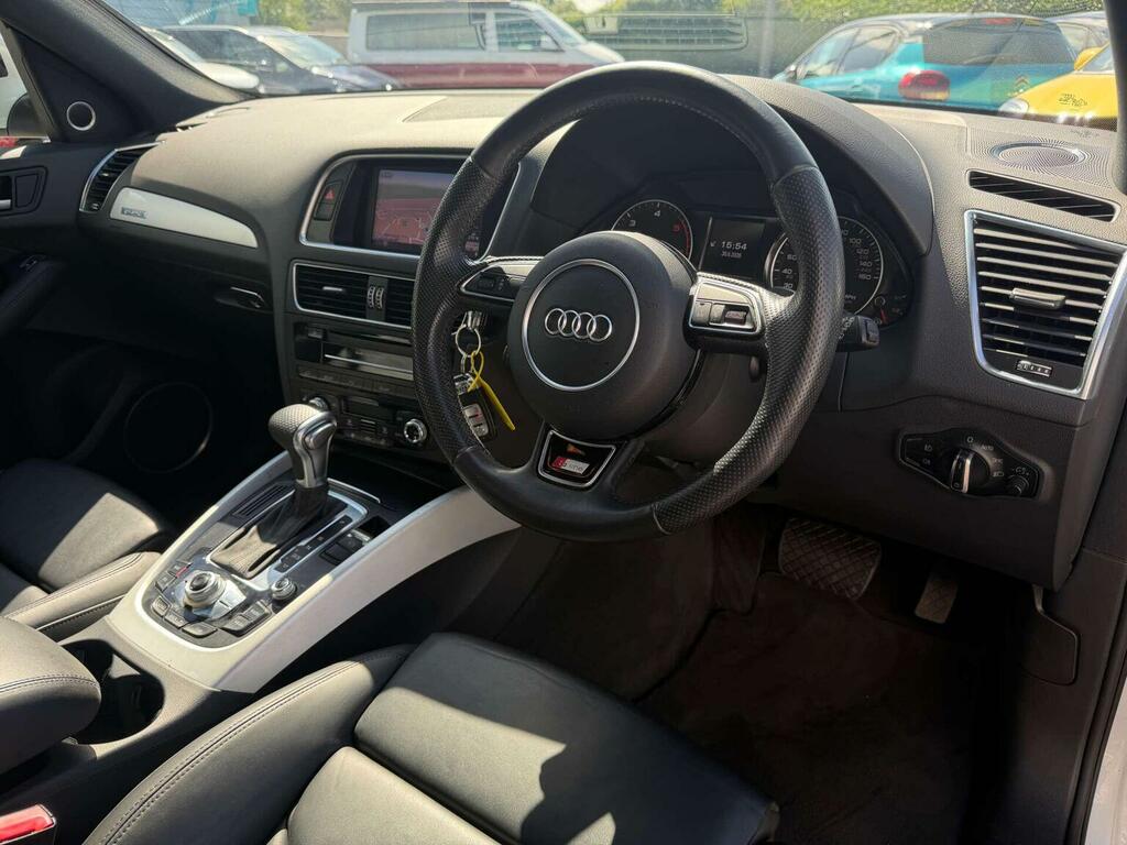 Audi Q5 3.0 Tdi V6 S Line Plus S Tronic Quattro Euro 5 S White #3