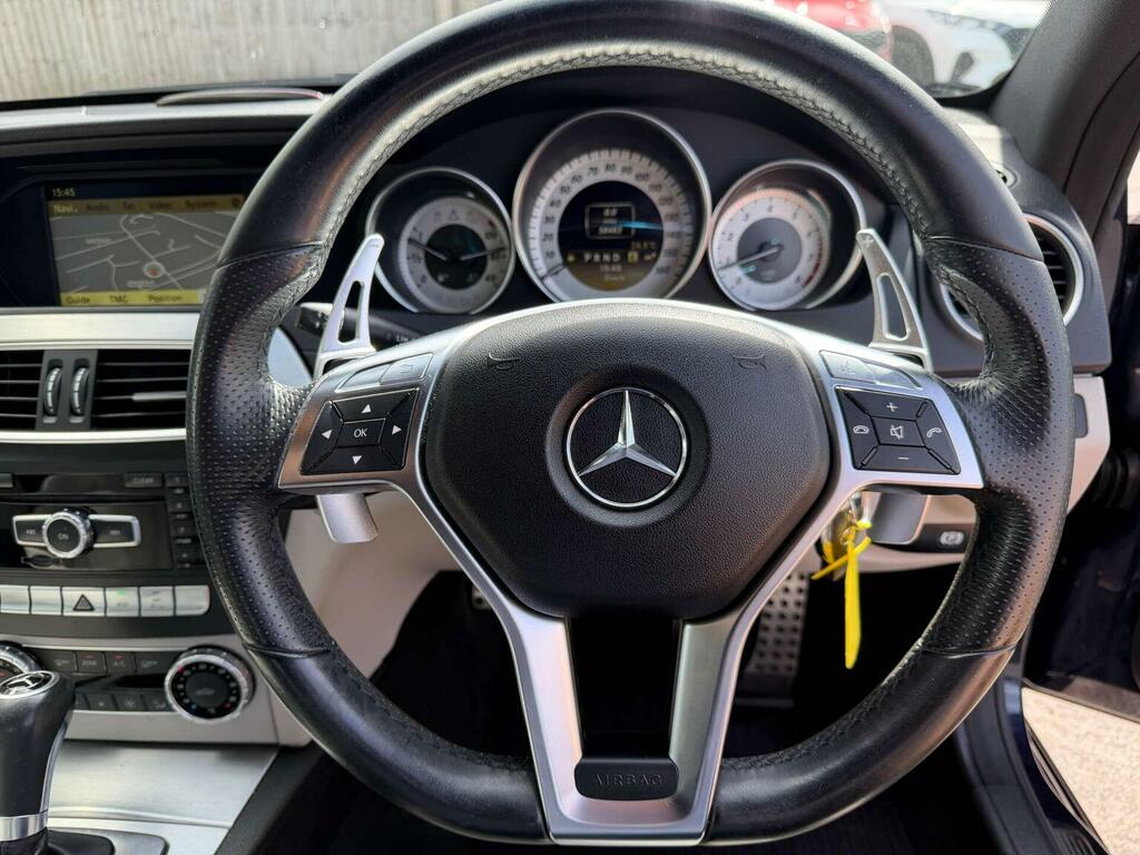 Mercedes-Benz C Class 1.6 C180 Blueefficiency Amg Sport Saloon Petro Silver #4