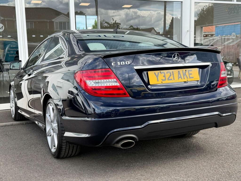Mercedes-Benz C Class 1.6 C180 Blueefficiency Amg Sport Saloon Petro Silver #2