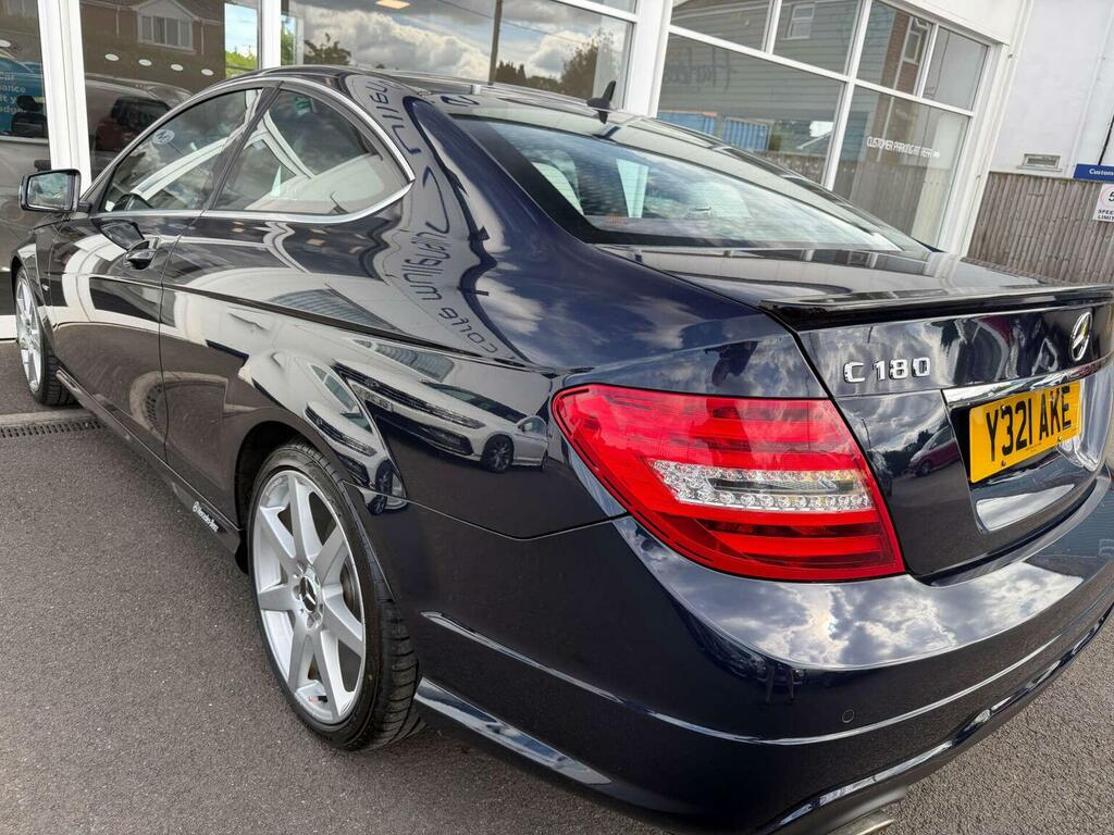 Mercedes-Benz C Class 1.6 C180 Blueefficiency Amg Sport Saloon Petro Silver #39