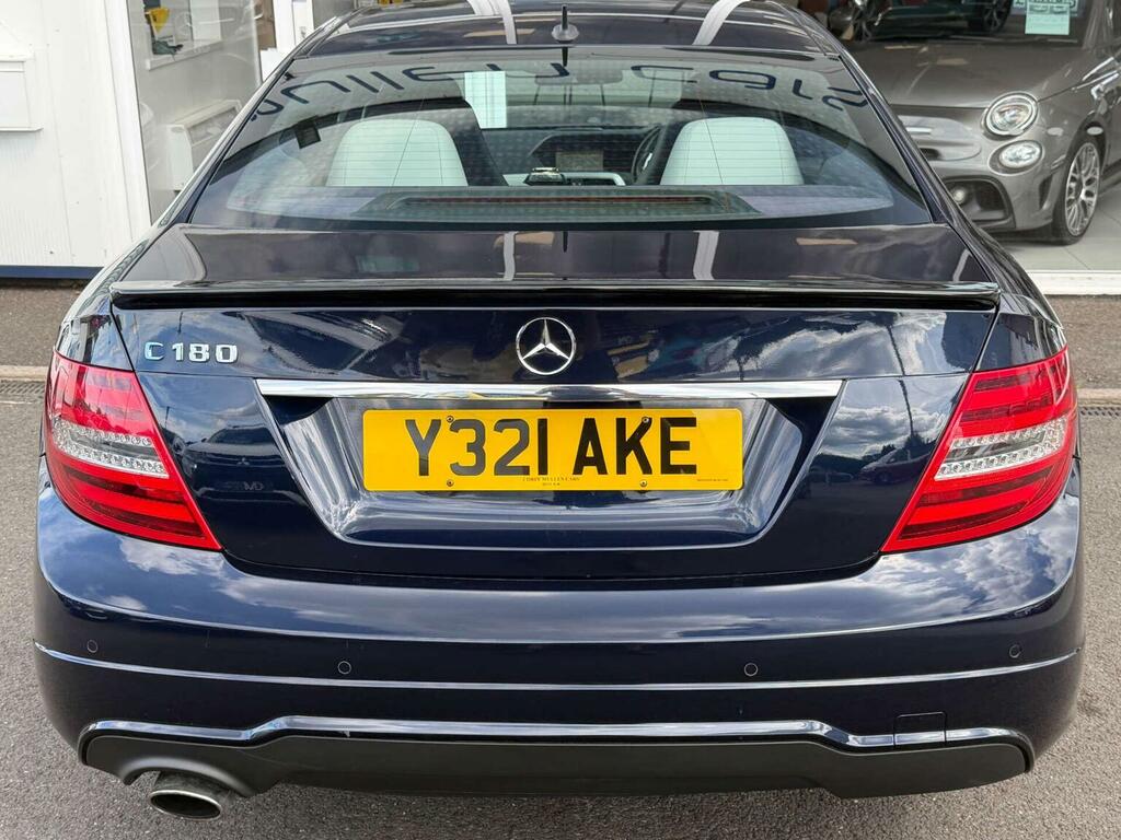 Mercedes-Benz C Class 1.6 C180 Blueefficiency Amg Sport Saloon Petro Silver #34