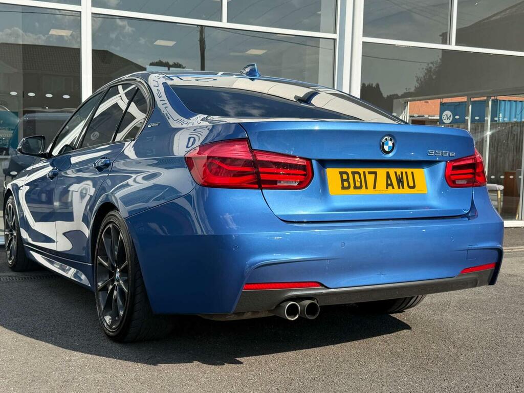 BMW 3 Series Saloon 2.0 330E 7.6Kwh M Sport Euro 6 Ss 4 BD17AWU Blue #2