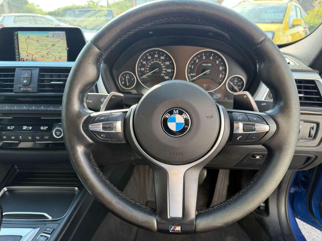 BMW 3 Series Saloon 2.0 330E 7.6Kwh M Sport Euro 6 Ss 4 BD17AWU Blue #4