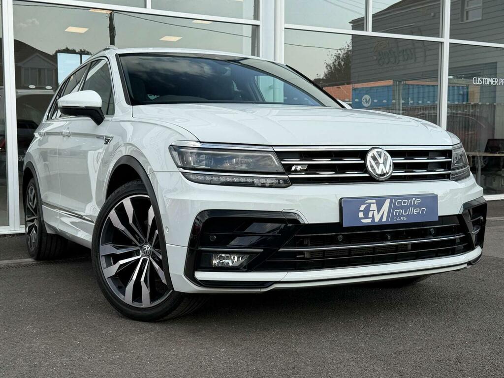 Volkswagen Tiguan 2.0 Tdi R-line Tech Dsg 4Motion Euro 6 Ss White