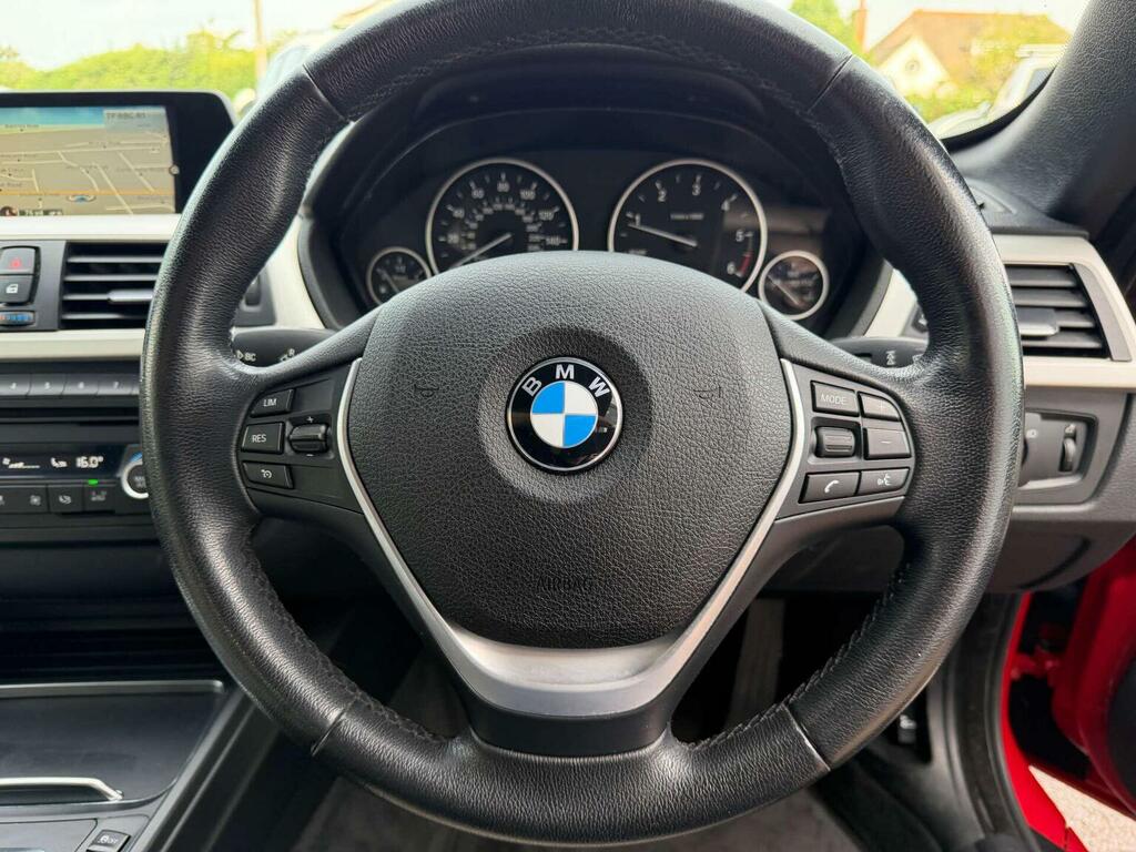 BMW 4 Series Convertible 2.0 420D Se Euro 6 Ss 201 DT66EUB Red #4