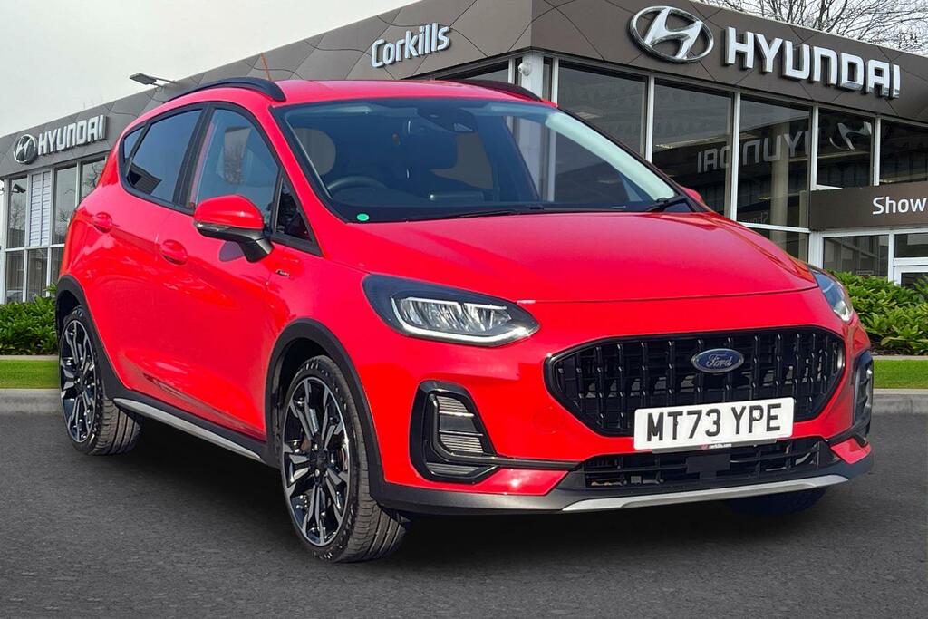 Ford Fiesta Active X Edition Mhev Red