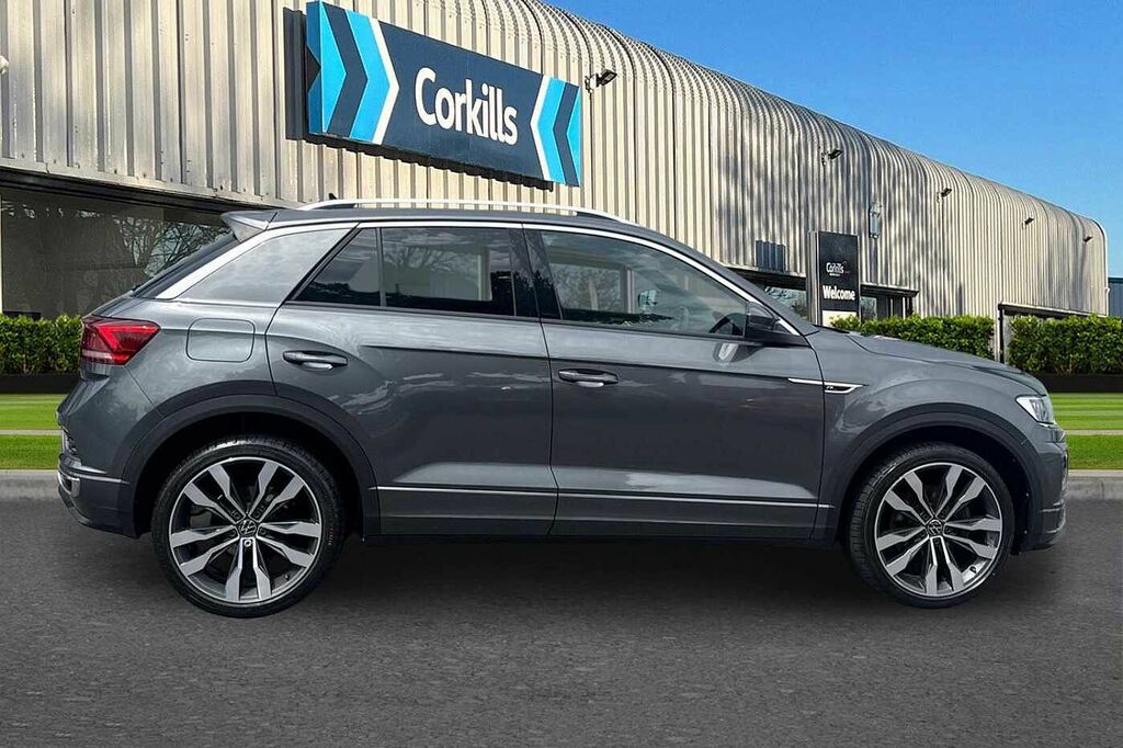 Volkswagen T-Roc 1.5 Tsi Evo R-line Grey #4