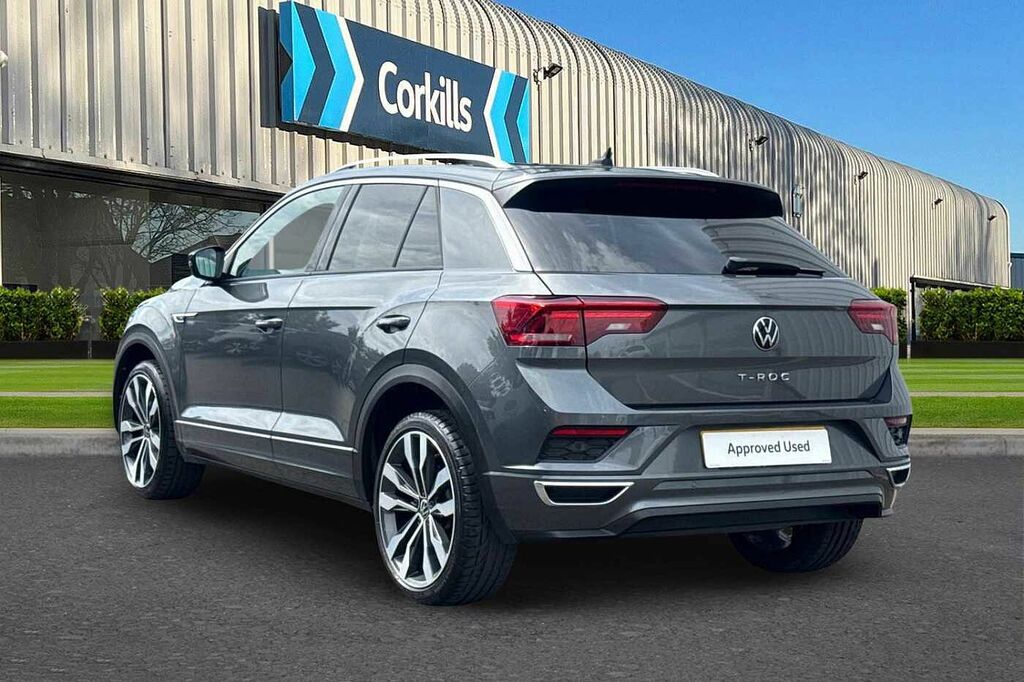 Volkswagen T-Roc 1.5 Tsi Evo R-line Grey #3