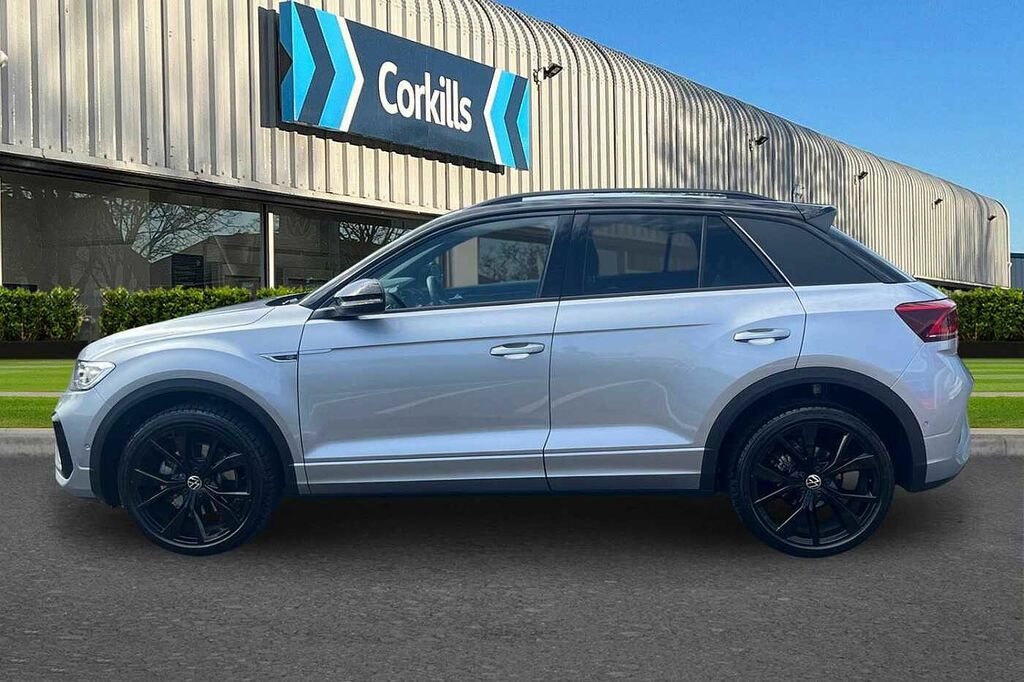 Volkswagen T-Roc 1.5 Tsi R-line Dsg 19 Misano Black Alloys White #23