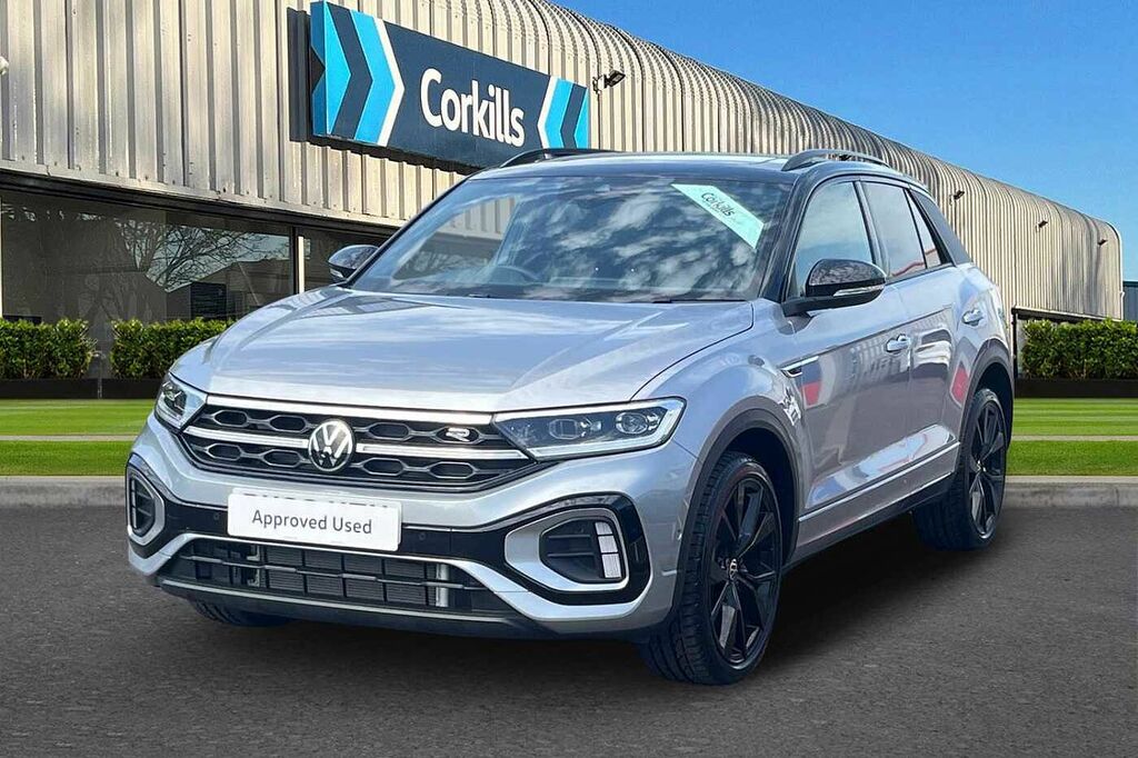 Volkswagen T-Roc 1.5 Tsi R-line Dsg 19 Misano Black Alloys White #21