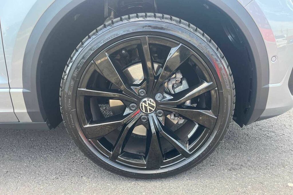 Volkswagen T-Roc 1.5 Tsi R-line Dsg 19 Misano Black Alloys White #36