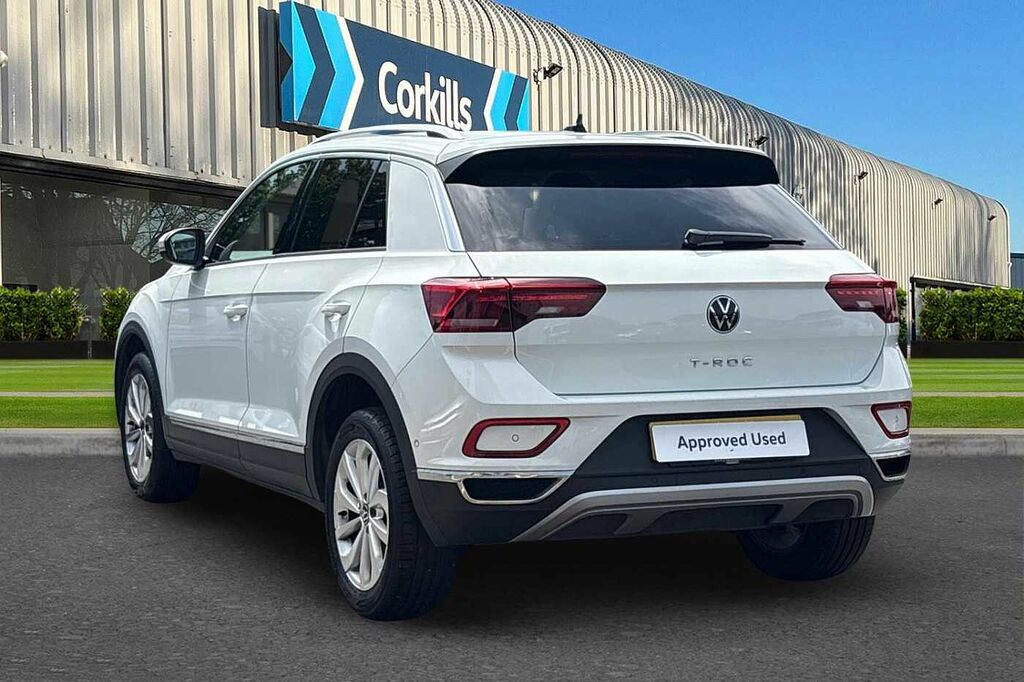 Volkswagen T-Roc 1.0 Tsi 115 Style White #3