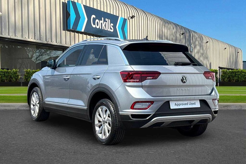 Volkswagen T-Roc 1.5 Tsi Style Silver #3