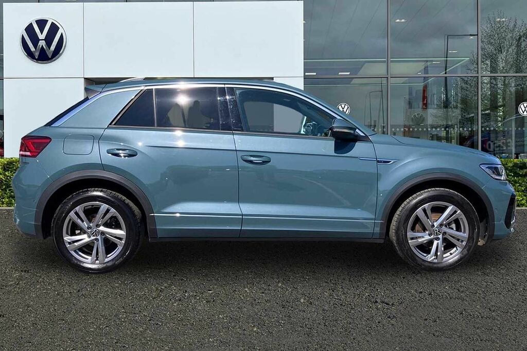 Volkswagen T-Roc 1.5 Tsi R-line GD25TUP Blue #4