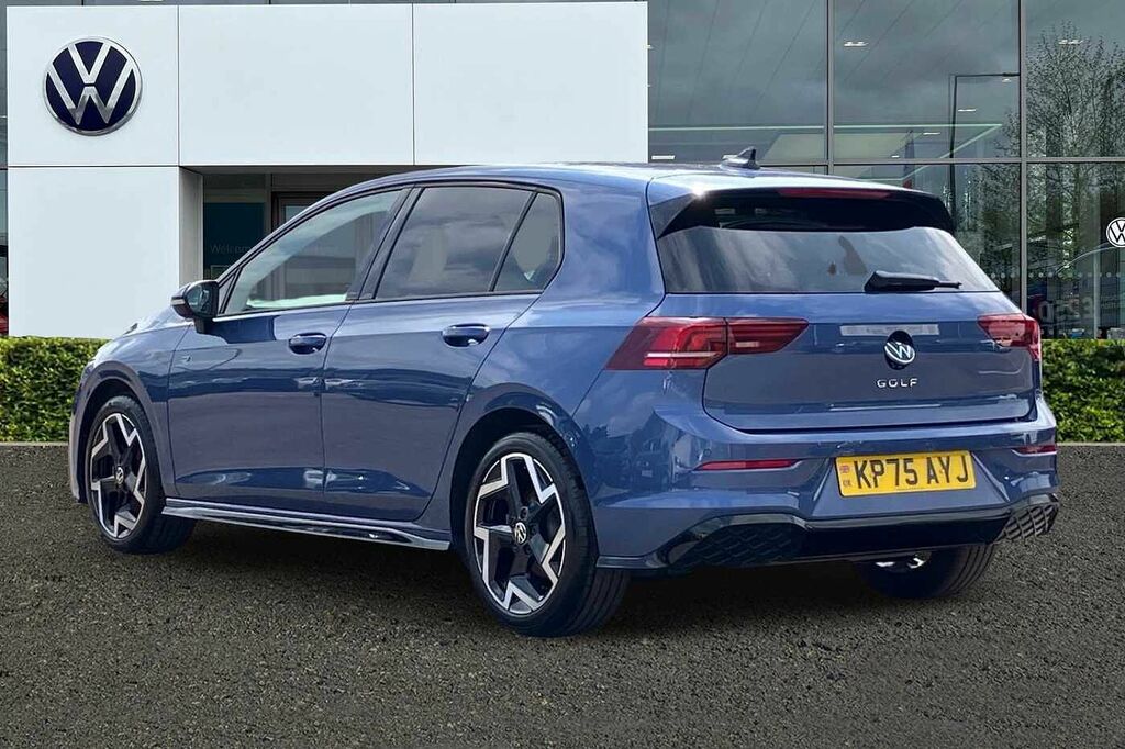 Volkswagen Golf 1.5 Tsi 150 R-line KP75AYJ Blue #3