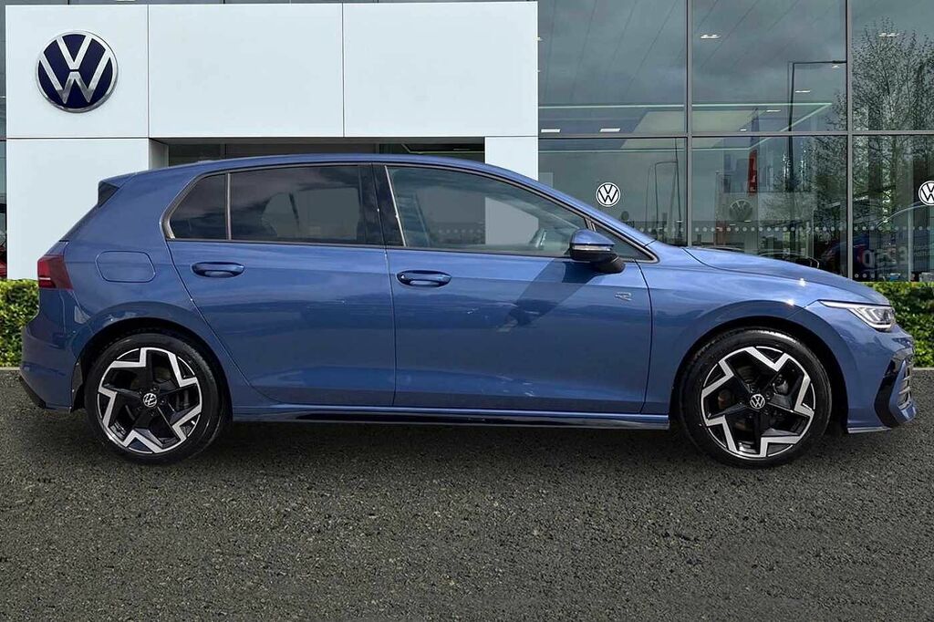 Volkswagen Golf 1.5 Tsi 150 R-line KP75AYJ Blue #4