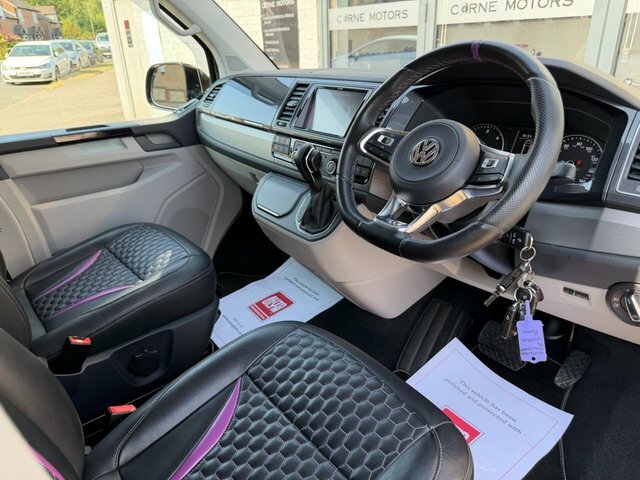 Volkswagen Transporter 2.0 Bitdi T32 Bluemotion Tech Highline Crew Van Ds Black #15