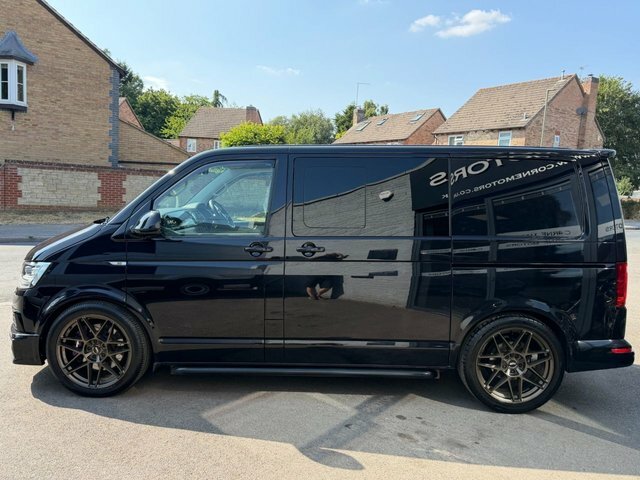 Volkswagen Transporter 2.0 Bitdi T32 Bluemotion Tech Highline Crew Van Ds Black #9