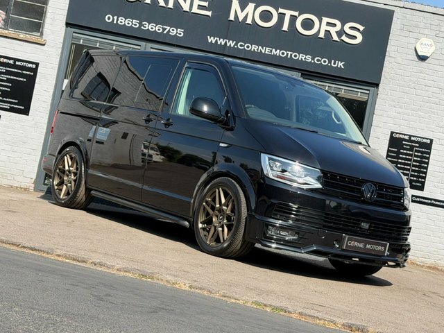 Volkswagen Transporter 2.0 Bitdi T32 Bluemotion Tech Highline Crew Van Ds Black #7
