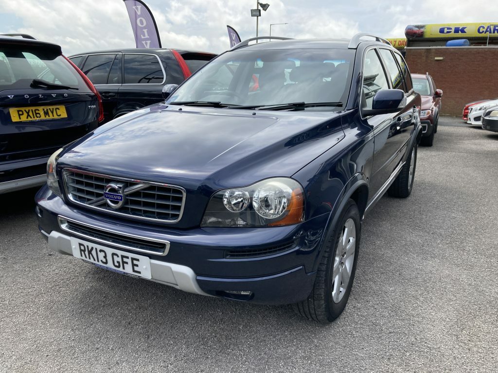 Volvo XC90 Se 2.4-D5-200bhp Geartronic Awd 7 Seat Rk13 Gfe Blue #2