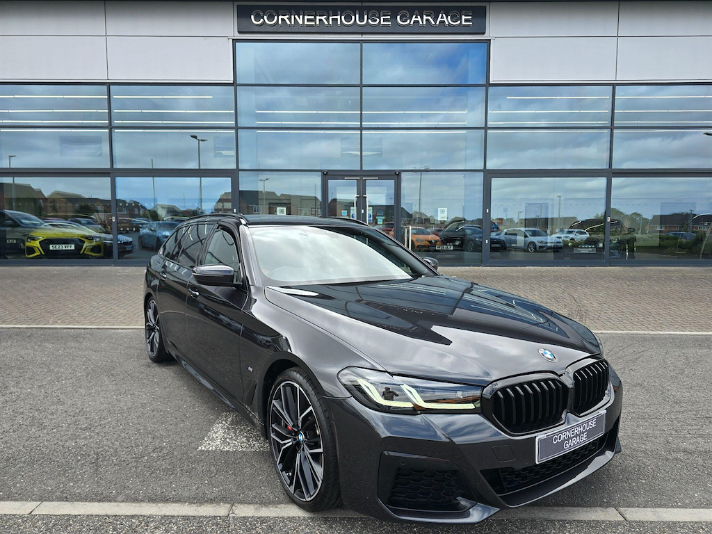 BMW 5 Series 2.0 520D Mht M Sport Touring Steptronic Euro 6 S Grey