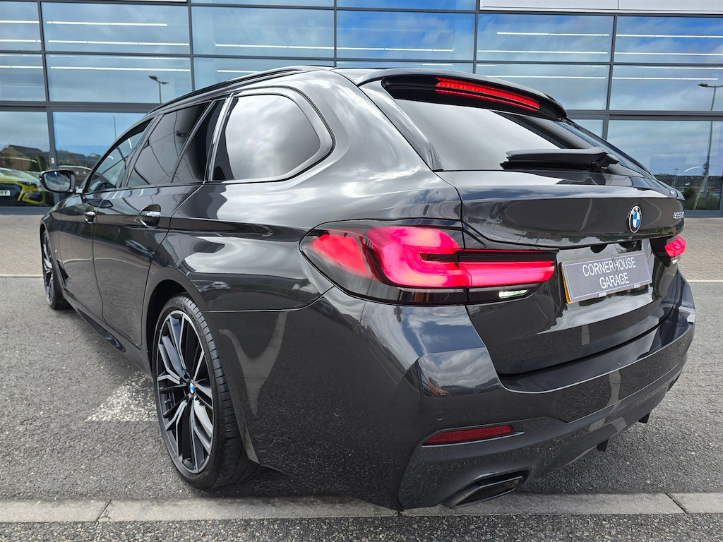 BMW 5 Series 2.0 520D Mht M Sport Touring Steptronic Euro 6 S YJ23DJP Grey #4