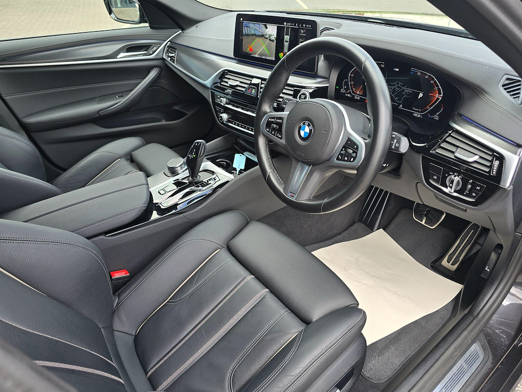 BMW 5 Series 2.0 520D Mht M Sport Touring Steptronic Euro 6 S YJ23DJP Grey #5