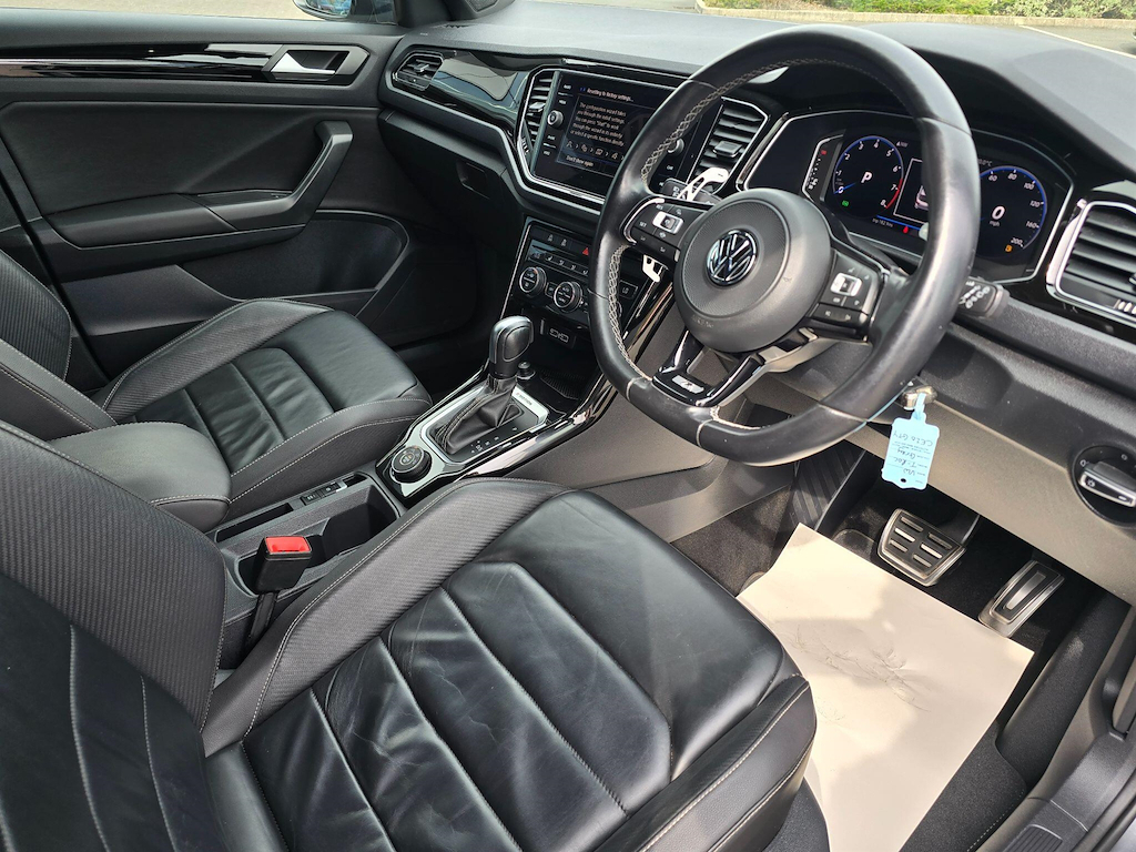 Volkswagen T-Roc 2.0 Tsi R Suv Dsg 4Motion Euro 6 Ss Grey #6