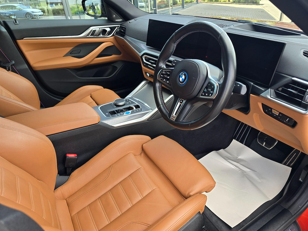 BMW i4 M50 83.9Kwh Gran Coupe 4Wd Orange #5