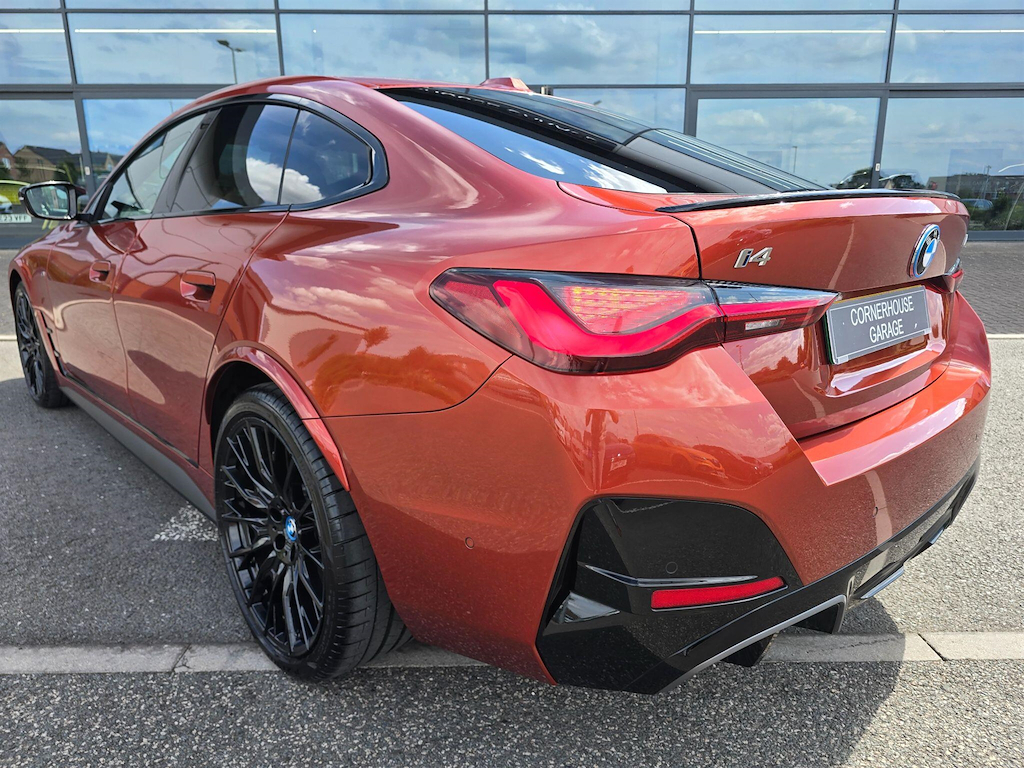 BMW i4 M50 83.9Kwh Gran Coupe 4Wd Orange #4