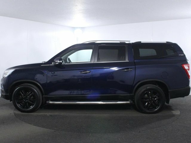 SsangYong Musso 2.2D Saracen Pickup Double Cab 4Wd NK19YGD Blue #4