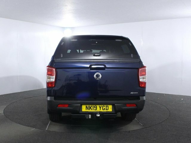 SsangYong Musso 2.2D Saracen Pickup Double Cab 4Wd NK19YGD Blue #5