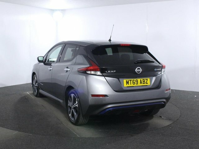 Nissan Leaf 40Kwh Tekna Hatchback 150 Ps MT69ABZ Grey #5