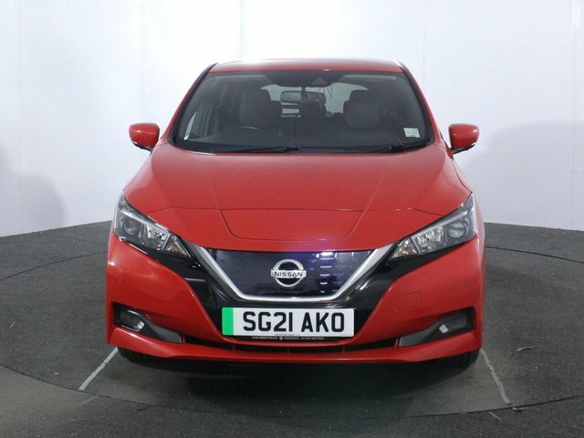 Nissan Leaf 62Kwh E N-connecta Hatchback 2 SG21AKO Red #2