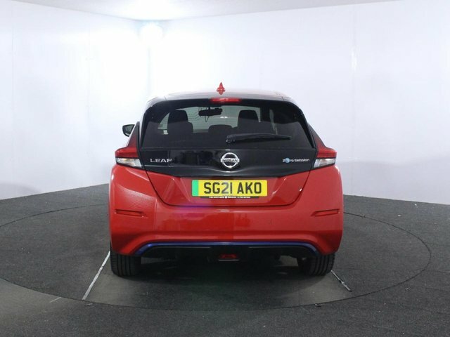 Nissan Leaf 62Kwh E N-connecta Hatchback 2 SG21AKO Red #6