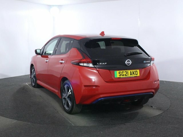 Nissan Leaf 62Kwh E N-connecta Hatchback 2 SG21AKO Red #5