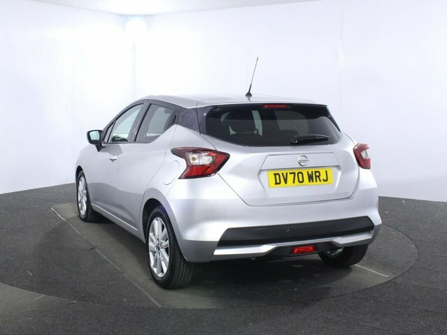 Nissan Micra 1.0 Ig-t Acenta Hatchback Euro 6 DV70WRJ Silver #4
