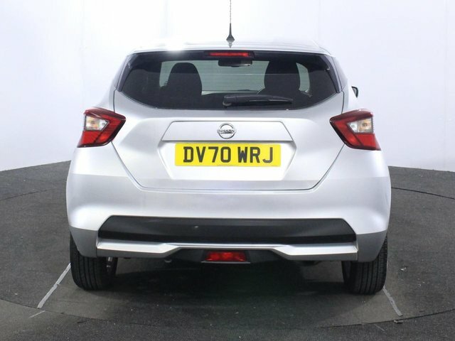 Nissan Micra 1.0 Ig-t Acenta Hatchback Euro 6 DV70WRJ Silver #5
