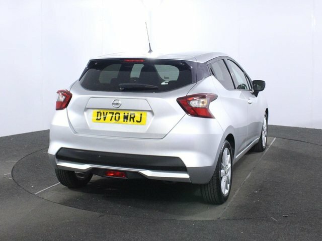 Nissan Micra 1.0 Ig-t Acenta Hatchback Euro 6 DV70WRJ Silver #6
