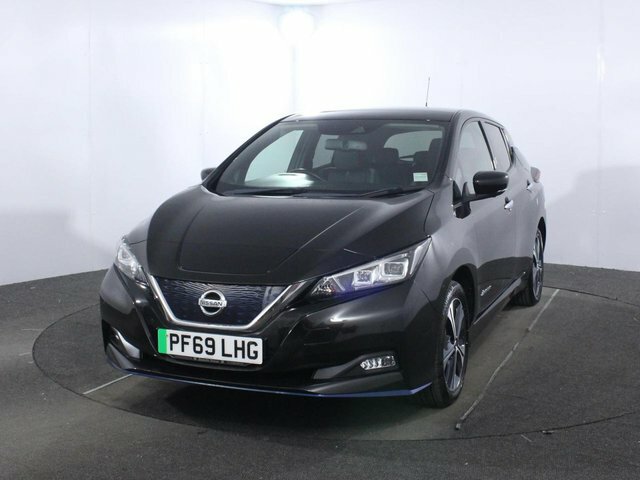 Nissan Leaf 62Kwh E Tekna Hatchback 217 Ps PF69LHG Black #3