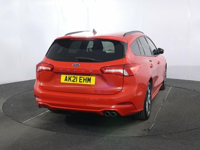 Ford Focus 1.5 Ecoblue St-line Estate Euro AK21EHM Red #6