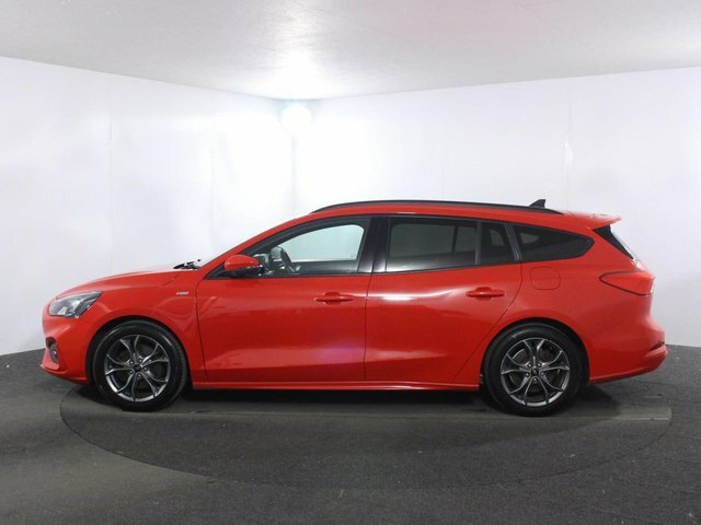 Ford Focus 1.5 Ecoblue St-line Estate Euro AK21EHM Red #3