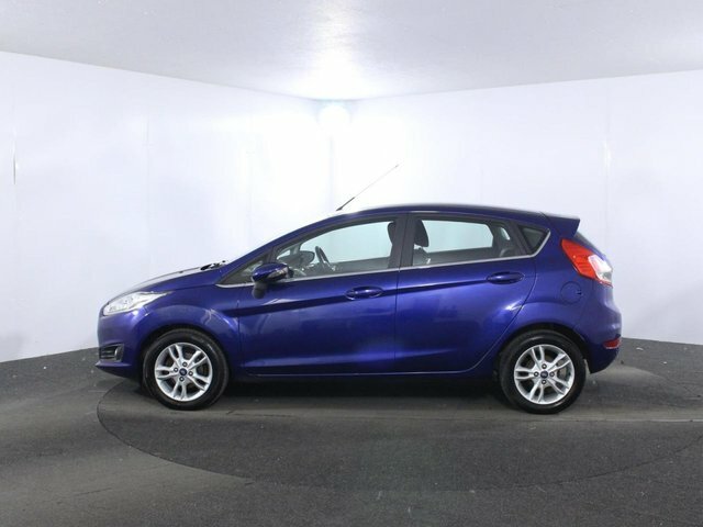 Ford Fiesta 1.0T Ecoboost Zetec Hatchback Eu GY16YCA Blue #4
