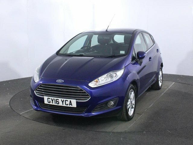 Ford Fiesta 1.0T Ecoboost Zetec Hatchback Eu GY16YCA Blue #3