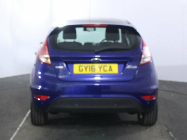 Ford Fiesta 1.0T Ecoboost Zetec Hatchback Eu GY16YCA Blue #6