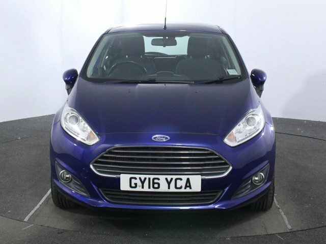 Ford Fiesta 1.0T Ecoboost Zetec Hatchback Eu GY16YCA Blue #2