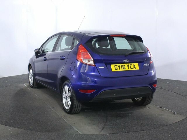 Ford Fiesta 1.0T Ecoboost Zetec Hatchback Eu GY16YCA Blue #5